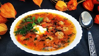 Необычный и вкусный суп! Быстро и просто!