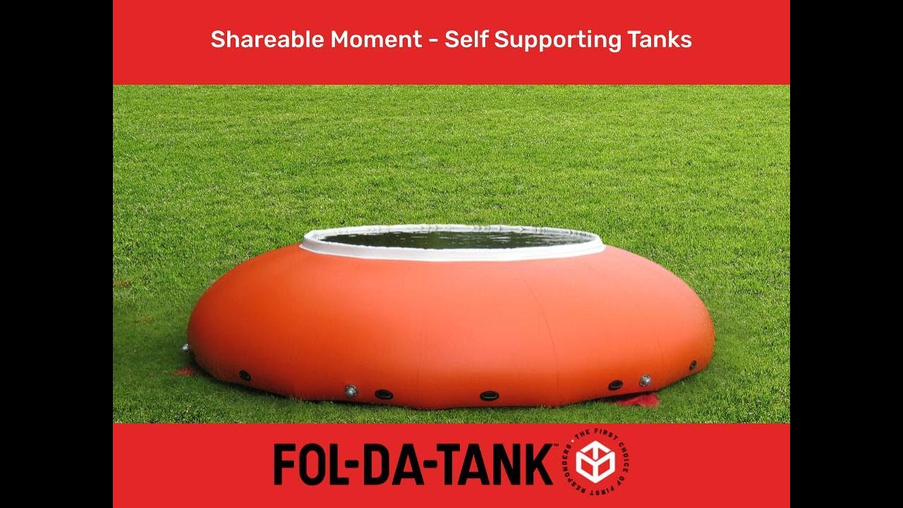 Fol-Da-Tank Self Supporting Portable Water Tank (Forest Service Model)-  10000 Gallon
