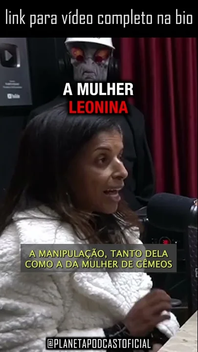 imagem do vídeo “MANIPULAR, CONTROLAR…” (SIGNO DE LEÃO) com Vandinha Lopes | Planeta Podcast (Sobrenatural) #shorts