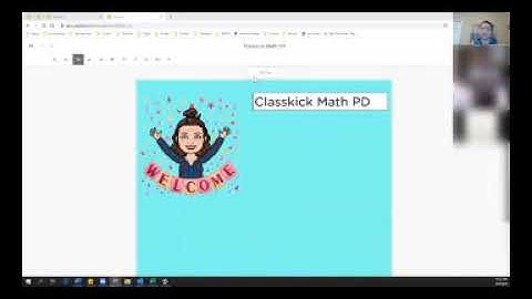Classkick Math Training Video 8/3/20