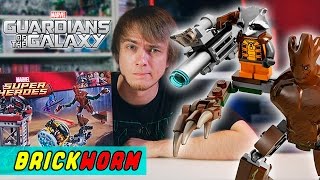 Лего LEGO Knowhere Escape Mission Стражи Галактики Brickworm