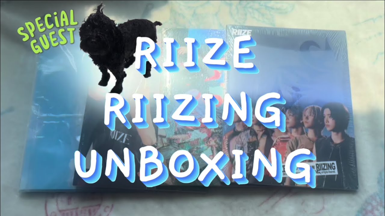 RIIZE Riizing album unboxing