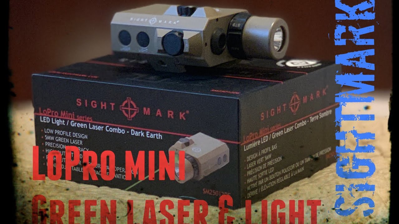 Sightmark Lopro Mini Laser/light Combogreen Laser Picatinny/weaver Flat  Dark Earth