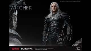 Blitzway Witcher 1:3 Scale Witcher - Henry Cavil Statue Blitzway S Witcher Statue A 600 Severed Head And Not Much Else