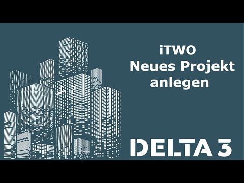 iTWO neues Projekt anlegen