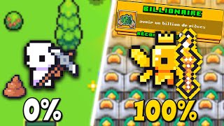 Le 100% de FORAGER m'a rendu MILLIARDAIRE !