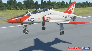 T-45C GOSHAWK ! (INDIAFOXTECHO) | MANUAL START-UP, TAKE-OFF, UNDER BRIDGES and LANDING | MSFS