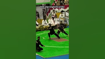 Atraksi Permainan golok #shorts #pencaksilat #viral #education #pesilatcerdas #martialart #keren