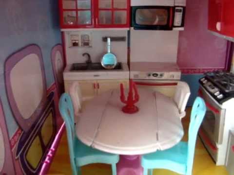 Семейка барби и розовый дом! - YouTube