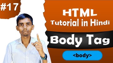 Body Tag in HTML with all attrbuite tutorial in Hindi