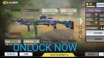 How to UNLOCK/GET HG 40 - Flytrap in COD Mobile