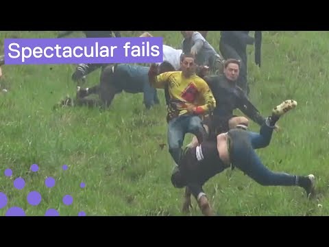 Gloucestershire Cheese Rolling - Worst Falls 2018