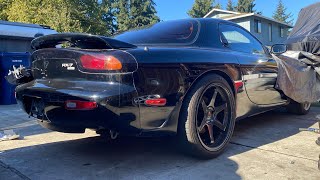 картинка: Ремонт 1995 Mazda RX7 FD RHD проект I реставрирую и пытаюсь завести легендарный роторный двигатель ￼