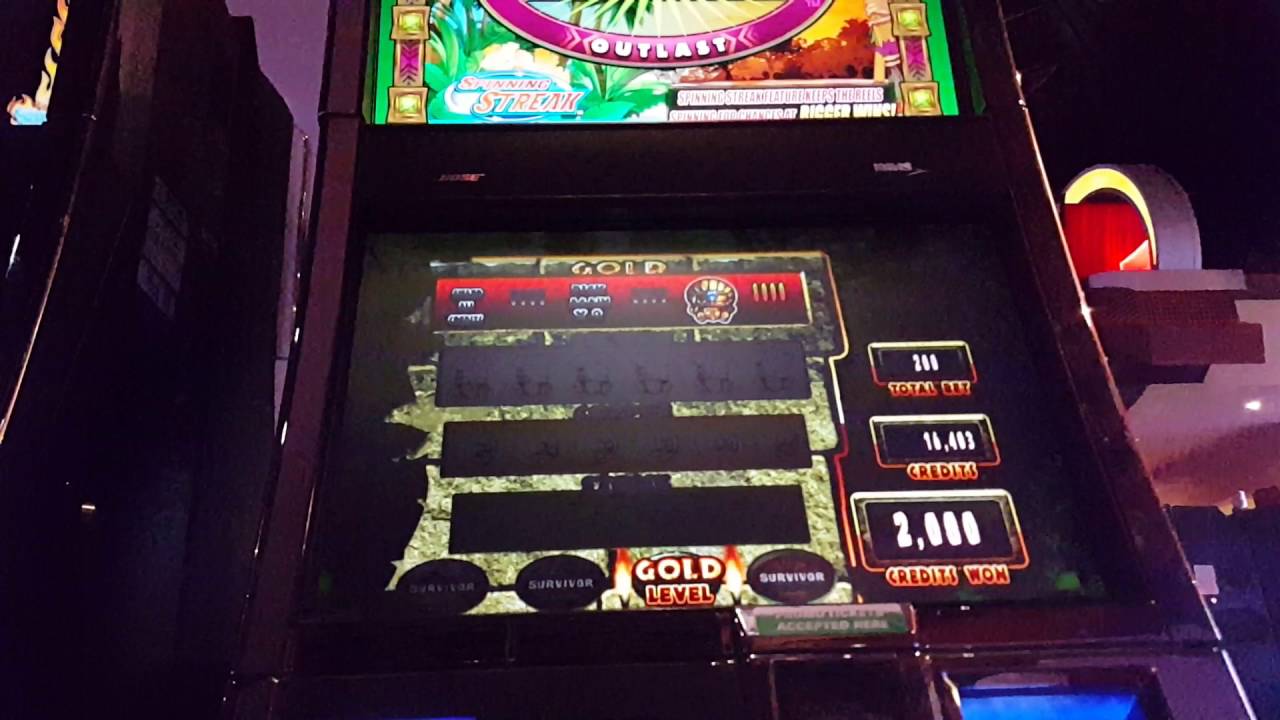 bonus enhanced note Survivor Slot Bonus MAX BET
