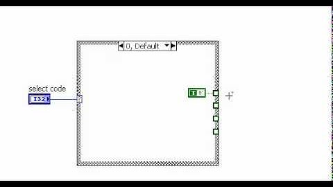 LabVIEW Tips: Use "default if unwired" option with case-structures