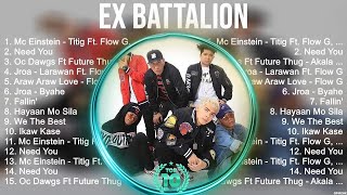 Ex Battalion Greatest Hits ~ Best Songs Tagalog Love Songs 80's 90's Nonstop