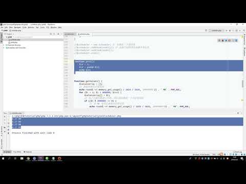 php面试问题 - 迭代器yield