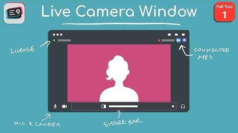 CueCam Presenter Full Tour 1/4: Live Camera Window