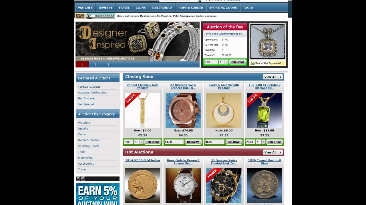 Online Auction Bidding 101 Guidelines for Bidding on Auctions YouTube