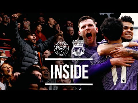 Fans Brilliant Reactions to Four Great Reds Goals | Brentford 1-4 Liverpool | Inside
