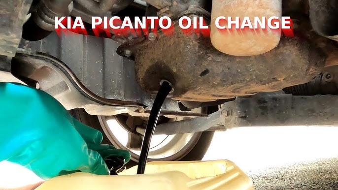 Kia Picanto Oil Oil Change - YouTube