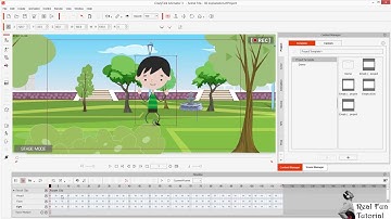 Zooming and Navigation - Crazy Talk Animator 3- Lesson 06
