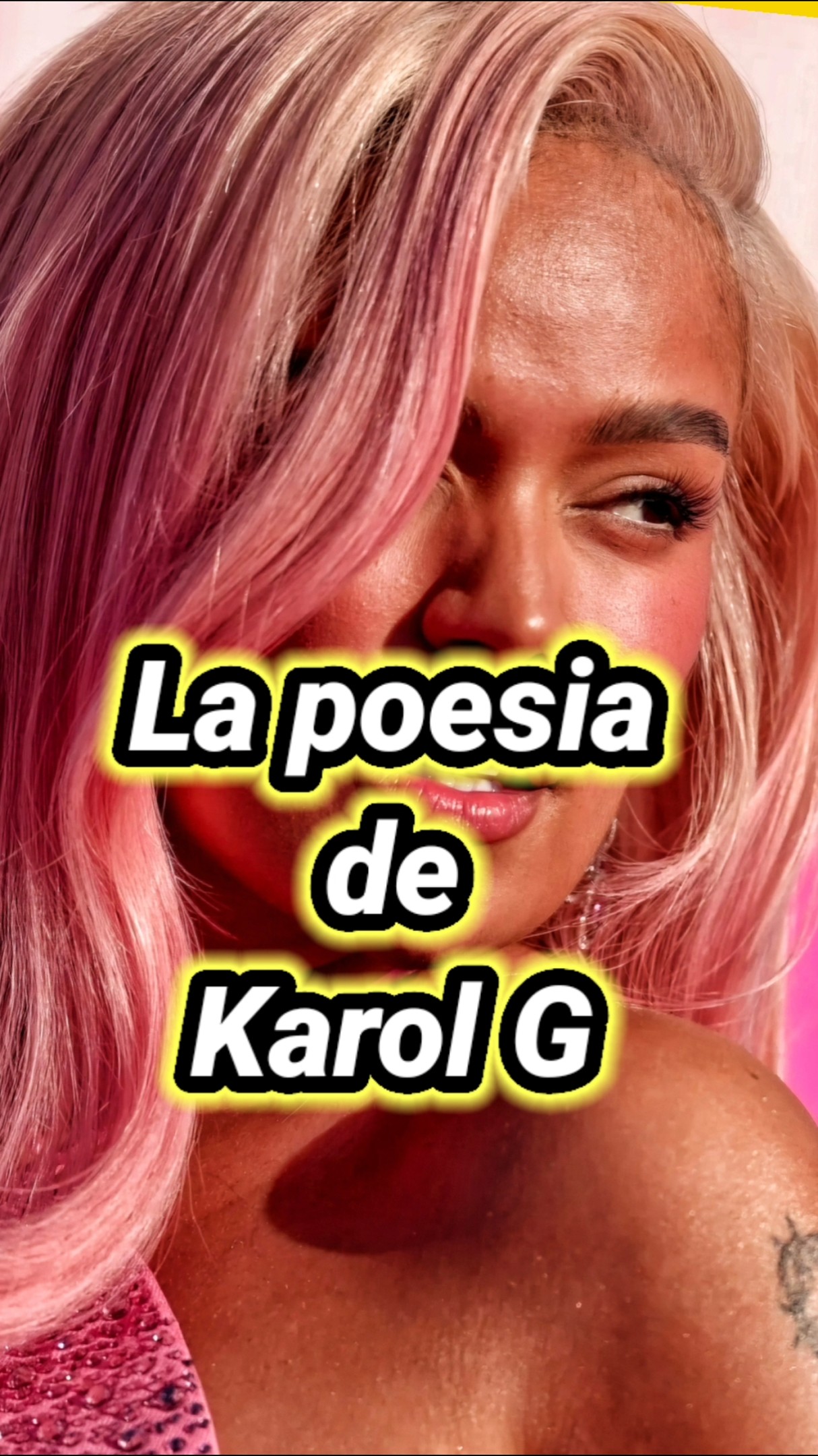 La poesía de Karol G. #karolg