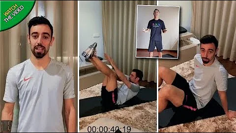 Bruno Fernandes Responds To Cristiano Ronaldo Instagram Challenge!