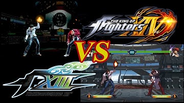 The King of Fighters XIV (beta) vs XIII Comparison