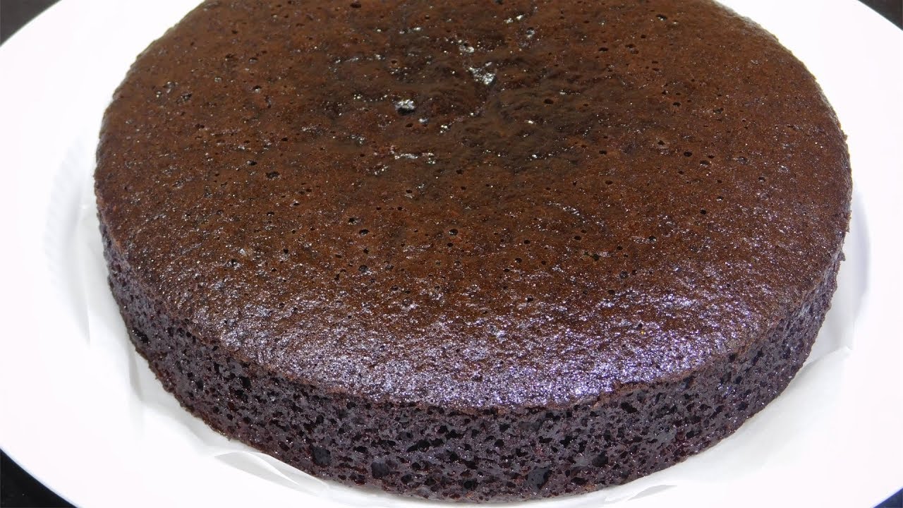 Eggless Chocolate Cake Recipe - Swasthi's Recipes