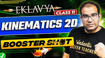 JEE 2026 | JEE 2027 | Motion in a Plane class 11 in ONE SHOT | Projectile Motion | Vinay Shur Sir