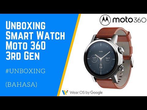 Unboxing Smart Watch Moto 360 3rd Gen 2020 - Wear OS by Google