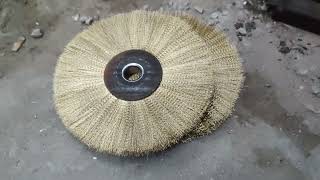 How Bras wire buff Brushes making With Incredible Technique
