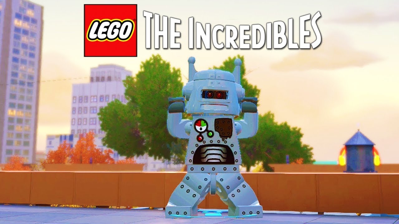 LEGO The Incredibles How to Unlock Robot (Complete Parts - YouTube