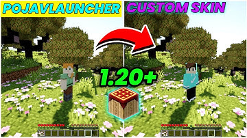 How to skin change pojavlauncher 1.20 | Pojavlauncher skin change 1.20 version