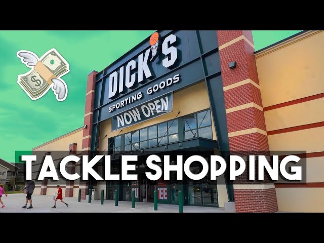 Fishing TACKLE SHOPPING & GIVEAWAY (Dick's Sporting Goods) 