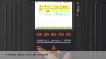 Metering System DULCODOS Pool Professional – How to switching the pump to ORP operation