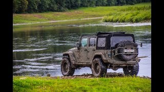 Travel to Jeep Wrangler in the footsteps of farmhands.