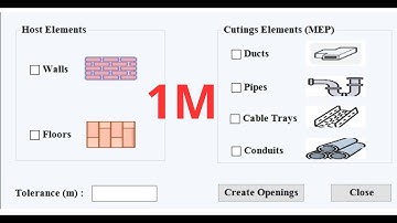 EasyOpenings Plugin Revit API with c#bimautomation