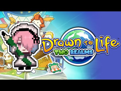 【ゲーム配信】絵を描くアクションゲームやる　その3/Drawn to Life: Two Realms【メイドVtuber】