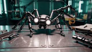 OpenAI Sora - Futuristic Lab Exploration