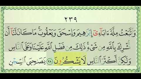 (12) Yusuf | Ahmed Al Ajmi | سورة يوسف | احمد العجمي