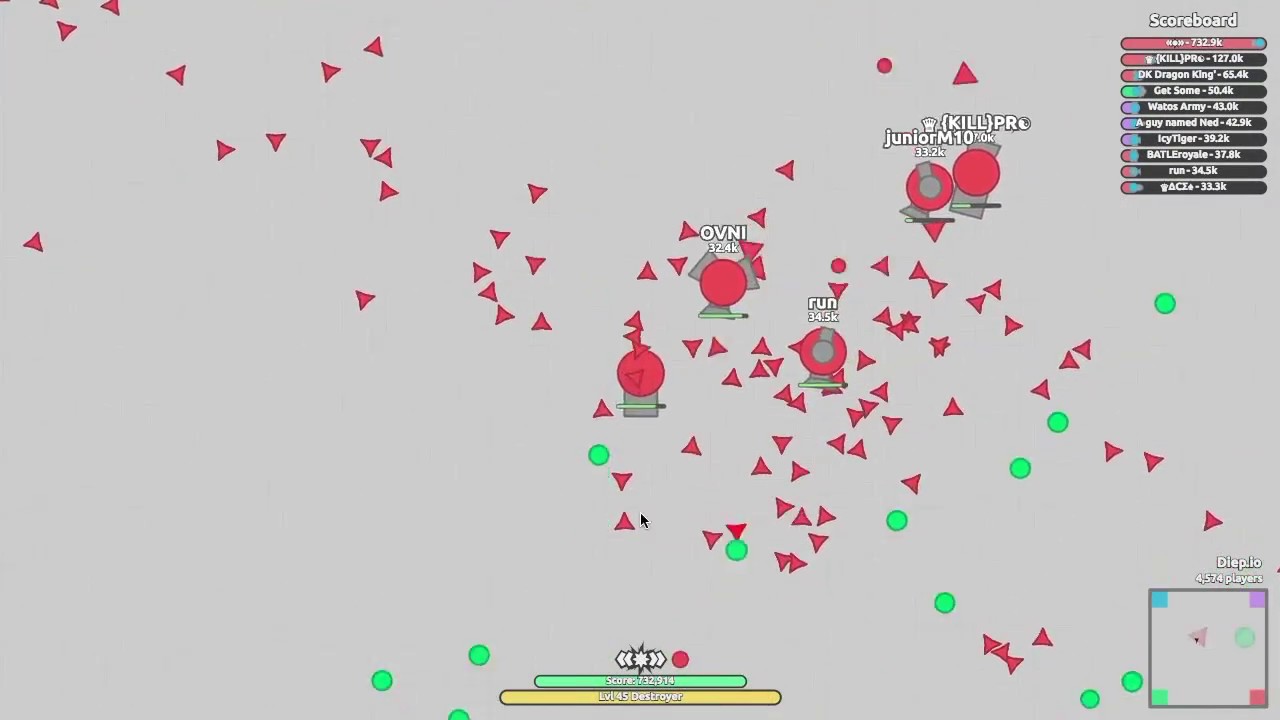 diep.io - The Destroyer Avenged | 1.03 Million Score! - YouTube