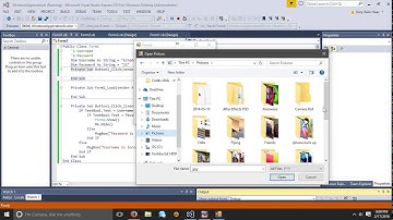 Uploading A Picture To A Form Visual Basic