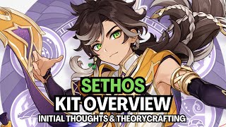 Charged Attack Or Normal Attack Bow DPS? | Sethos Initial Kit, Builds, \u0026 Teams Analysis