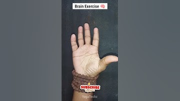brain exercise to improve memory and brain activation and concentration || #YogaTechz #brainexercise