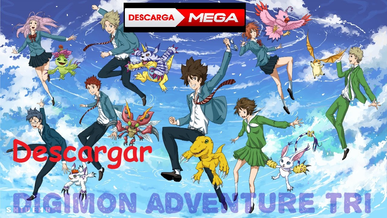 baixar digimon adventure tri mega