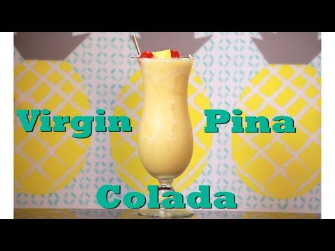 Video: Non-alkohol Na Pina Colada