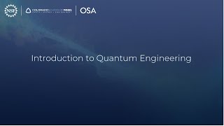 Introduction to Quantum Engineering