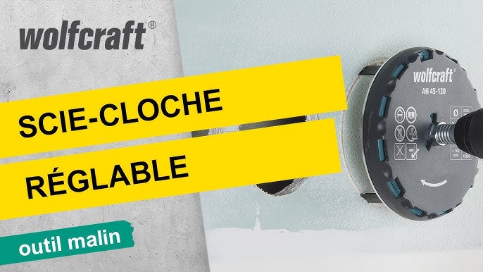 Wolfcraft jeu de scie cloche 6 pièces electricity and sanitary 3498000 - La  Poste